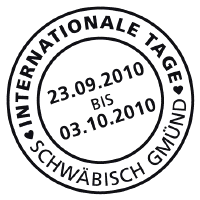 Logo der Internationalen Tage in Schwäbisch Gmünd